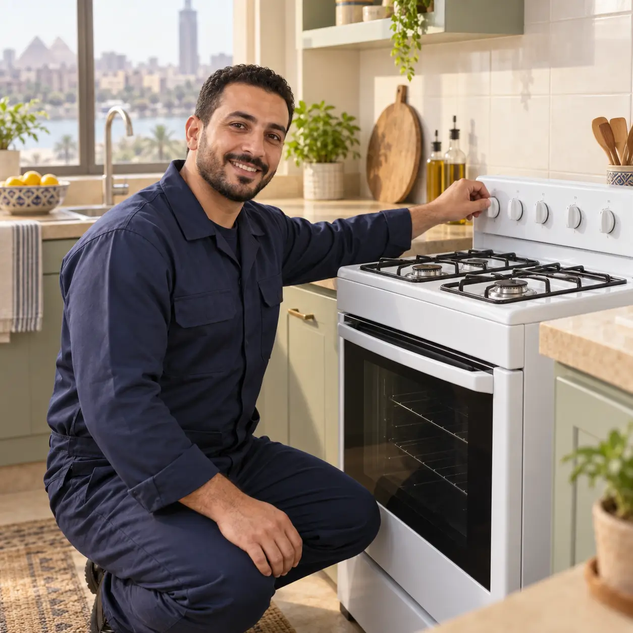 Kiriazi gas cooker repair at home